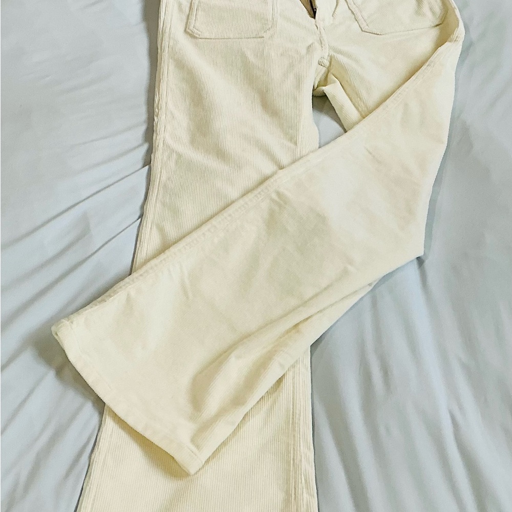 Ralph Lauren Cream Flare Jeans